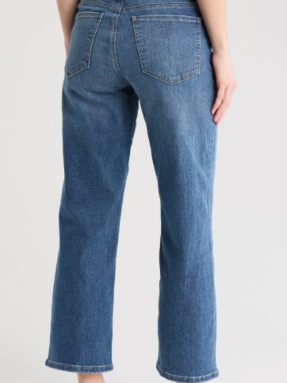 Kut  NWT Size 12 Lucy Double Button High Waist Wide Leg Jeans - Picture 2 of 7